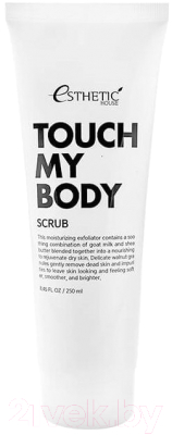 Скраб для тела Esthetic House Touch My Body Goat Milk Body Scrub (250мл)