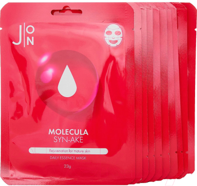 

Набор масок для лица J:ON, Molecula Syn-Ake Daily Essence Mask тканевые