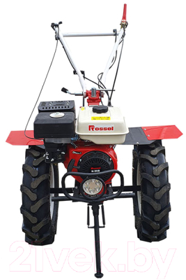 Мотокультиватор бензиновый Rossel K-308 (со сцепкой, фрезой и плугом)