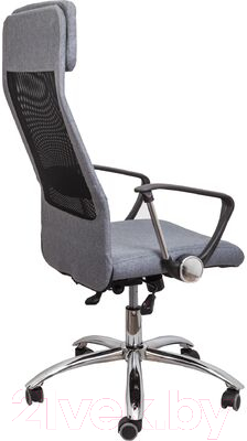 Кресло офисное Седия Ergo (ткань/сетка, серый/черный)