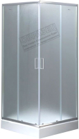 Душевой уголок Aquanet Квадратный 90x90 / SE-900S (прозрачное стекло) - 