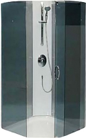 Душевая дверь Aquanet Penta New / 158833 (тонированное стекло/матовый хром) - 