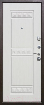 Входная дверь Гарда Троя Белый ясень (96х205, правая)