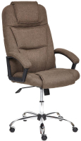 Кресло офисное Tetchair Bergamo ткань (коричневый 3M7-147) - 
