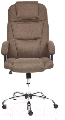 Кресло офисное Tetchair Bergamo ткань (коричневый 3M7-147)