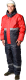 Комплект рабочей одежды ТД Артекс Новатор утепленный (р-р 48-50/170-176, оксфорд, серый/красный) - 
