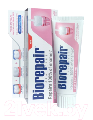 Зубная паста Biorepair Gum Protection для защиты десен (75мл)
