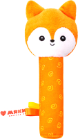 Развивающая игрушка Мякиши Лисичка Апельсинка / 599 - 
