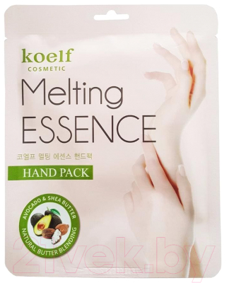 Маска-перчатки для рук Koelf Melting Essence Hand Pack смягчающая перчатки (10шт)