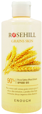 Тонер для лица Enough Rosehill Grains с экстрактом риса (300мл)