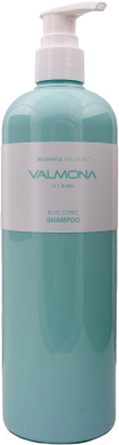 Шампунь для волос Evas Valmona Recharge Solution Blue Clinic Shampoo увлажнение (480мл)