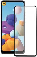 Защитное стекло для телефона Volare Rosso Fullscreen Full Glue для Galaxy A21/А21s (черный) - 