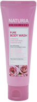 Гель для душа Evas Naturia Pure Body Wash Rose & Rosemary (100мл) - 