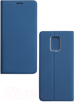 Чехол-книжка Volare Rosso Book для Redmi Note 9 Pro/Note 9 Pro Max/Note 9S (синий)