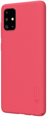 Чехол-накладка Nillkin Super Frosted Shield для Galaxy A71 (красный)