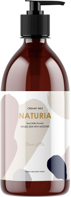 Гель для душа Evas Naturia Creamy Milk Body Wash Choco Latte (750мл)