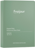 Набор масок для лица Evas Fraijour Original Herb Wormwood Sheet Mask тканевые (5шт) - 