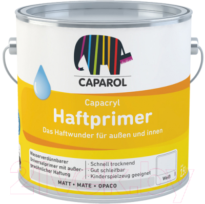 Грунтовка Caparol Capacryl Haftprimer B1 (2.4л)