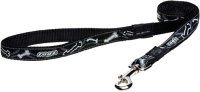 

Поводок Rogz, Armed Response Lijn XL Black Bone 25мм / RHLL02CB
