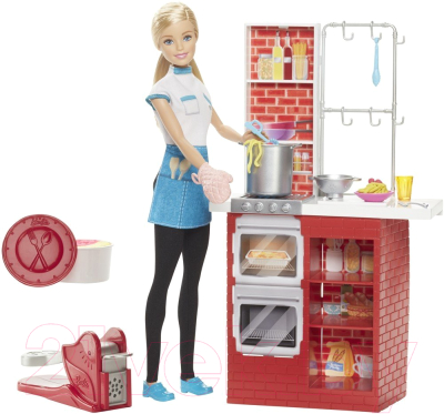 Кукла с аксессуарами Barbie Шеф повар / DMC36