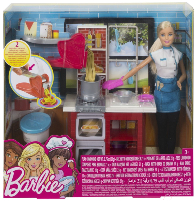 Кукла с аксессуарами Barbie Шеф повар / DMC36