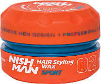 Воск для укладки волос NishMan Sport 02 (150мл) - 