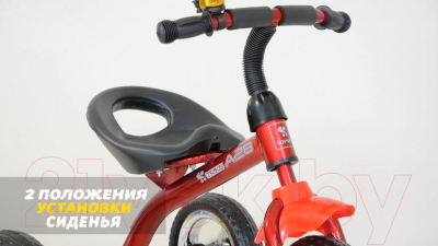 Трехколесный велосипед Lorelli A28 10050120001 (красный/черный)