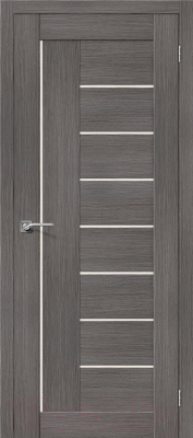 Дверь межкомнатная el'Porta 3D-Graf Порта-29 60x200 (Grey)