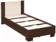 Односпальная кровать Империал Аврора 90 (венге/дуб молочный) - 