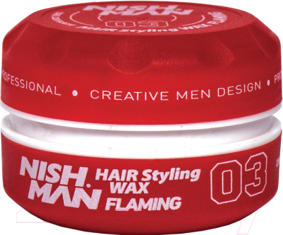 Воск для укладки волос NishMan Flaming 03 (150мл)