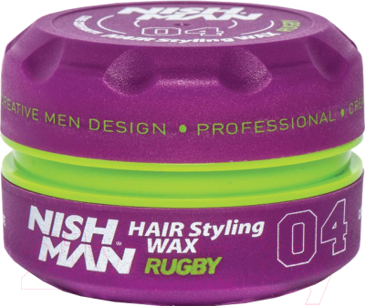 Воск для укладки волос NishMan Rugby 04 (150мл)