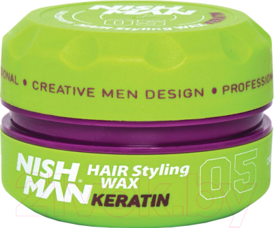 Воск для укладки волос NishMan Keratin 05 (150мл)