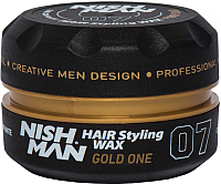 Воск для укладки волос NishMan Gold One 07 (150мл) - 