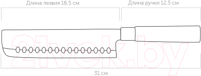 Нож Nadoba Keiko 722918