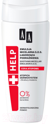 

Эмульсия для умывания AA, Help Atopic Skin SOS успокаивающая