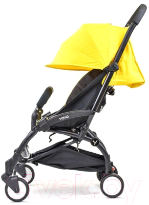 Детская прогулочная коляска LaBaby Yoya (желтый)
