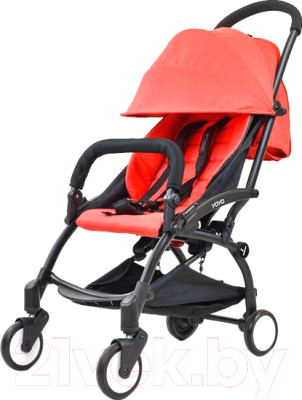 Детская прогулочная коляска LaBaby Yoya (красный)