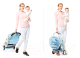 Миниатюра изображения товара Детская прогулочная коляска LaBaby Vinng (оранжевый)