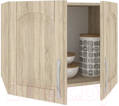 Шкаф под вытяжку Кортекс-мебель Корнелия Ретро ВШ50г-400 (дуб сонома)