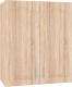 Шкаф навесной для кухни Кортекс-мебель Корнелия Ретро ВШ60с (дуб сонома) - 