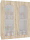 Шкаф навесной для кухни Кортекс-мебель Корнелия Ретро ВШ60ст (дуб сонома) - 