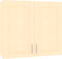 Шкаф навесной для кухни Кортекс-мебель Корнелия Ретро ВШ80с (венге светлый) - 
