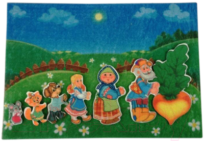 

Развивающий игровой набор Lip Lip, Веселые липучки. Репка / LIP1176