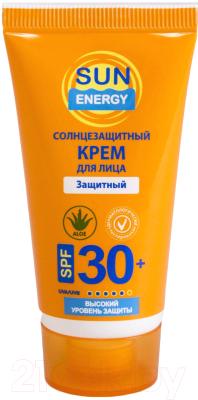Крем солнцезащитный Sun Energy Для лица защитный SPF30 (30мл)