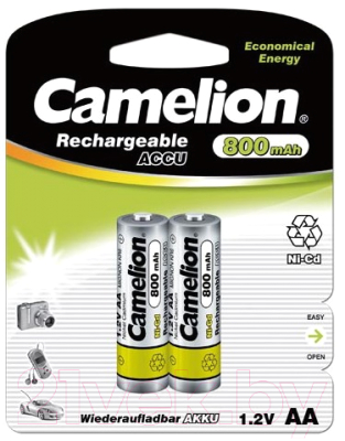 Комплект аккумуляторов Camelion NC-AA800BP2 (2шт)