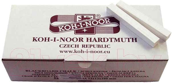 Набор мела канцелярского Koh-i-Noor 111502 (белый)