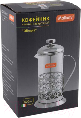 Френч-пресс Mallony Olimpia T046-600ML / 950137