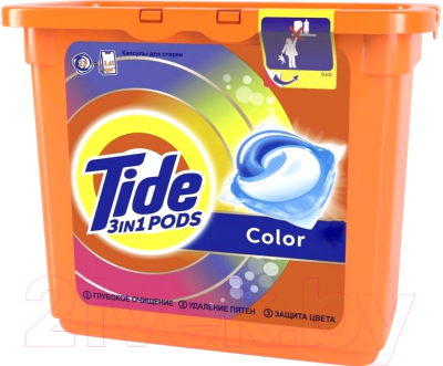 Капсулы для стирки Tide Color (23x22.8г)