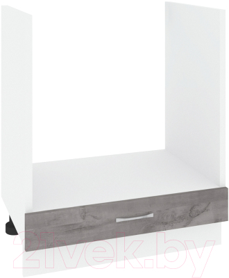 Шкаф под духовку Кортекс-мебель Корнелия Лира НШ60д (оникс)