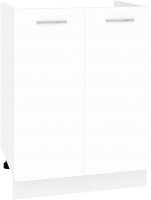 Шкаф под мойку Кортекс-мебель Корнелия Лира НШ60м (белый) - 